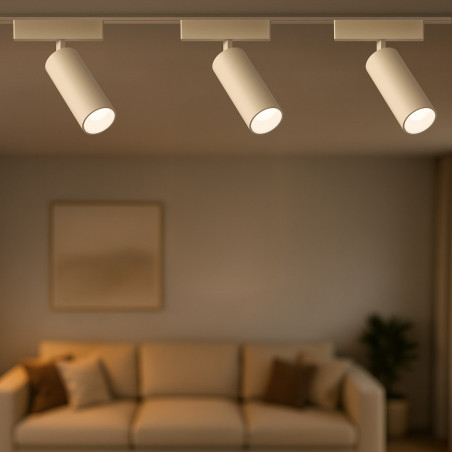 NOWOŚĆ ML2204 Slim Magnetic Track Biały spot 9W LED Tuya CCT Milagro
