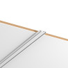 NOWOŚĆ ML2210 Slim Magnetic Track Szyna Natynk Biały 100cm Milagro