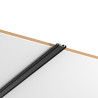 NOWOŚĆ ML2211 Slim Magnetic Track Szyna Natynk Czarny 200cm Milagro