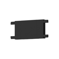 NOWOŚĆ ML2215 Slim Magnetic Track Czarny Łącznik Szyn Prosty Milagro