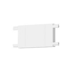 NOWOŚĆ ML2216 Slim Magnetic Track Biały Łącznik Szyn Prosty Milagro