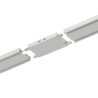 NOWOŚĆ ML2216 Slim Magnetic Track Biały Łącznik Szyn Prosty Milagro