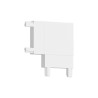 NOWOŚĆ ML2218 Slim Magnetic Track Biały Łącznik Szyn L Milagro