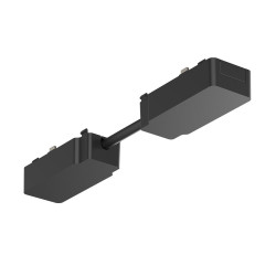 NOWOŚĆ ML2223 Slim Magnetic Track Czarny Łącznik podwójny z kablem krótkim Milagro