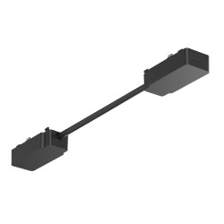 NOWOŚĆ ML2225 Slim Magnetic Track Czarny łącznik podwójny z kablem długim Milagro