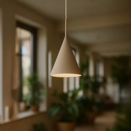 NOWOŚĆ MLP2468 Lampa wisząca CAPITAL TAUPE Ø17cm 1xGX53 Milagro