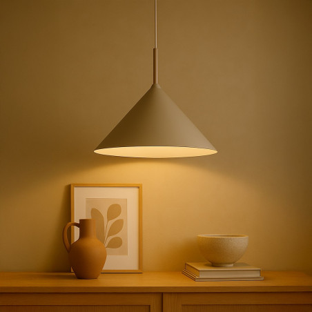 NOWOŚĆ MLP2470 Lampa wisząca CAPITAL TAUPE Ø46cm 1xGX53 Milagro