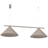 NOWOŚĆ MLP2472 Lampa wisząca CAPITAL TAUPE 2xGX53 Milagro