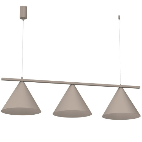 NOWOŚĆ MLP2473 Lampa wisząca CAPITAL TAUPE 3xGX53 Milagro