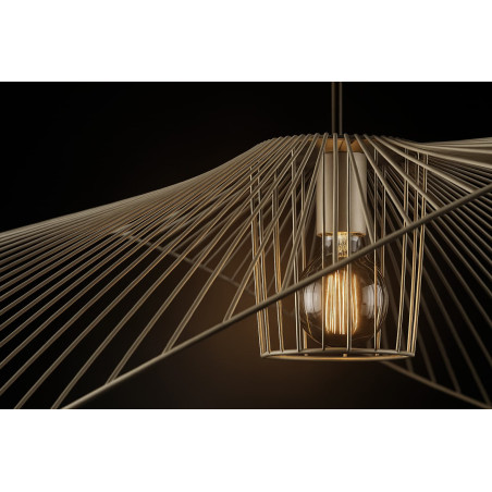 NOWOŚĆ Lampa wisząca KP-21 MINI BEŻ z serii KAPELUSZ Kaja