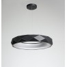 Reus LED lampa wisząca czarna LP-8069/1P LED BK