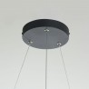 Reus LED lampa wisząca czarna LP-8069/1P LED BK