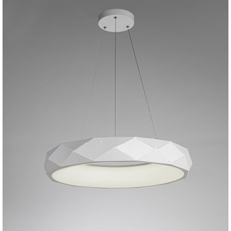 Reus LED lampa wisząca biała LP-8069/1P LED WH