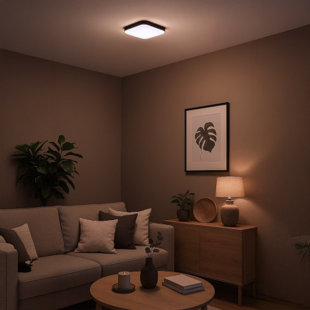 NOWOŚĆ ML1835 Plafon Nemo Czarny 11W LED Milagro
