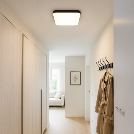 NOWOŚĆ ML1836 Plafon Nemo Czarny 36W LED Milagro