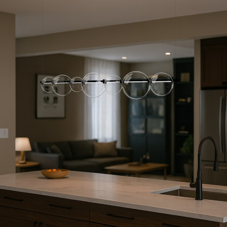 NOWOŚĆ ML2244 Lampa wisząca ATOLA 19W LED Milagro