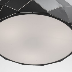 Reus lampa wisząca czarna LP-8069/1P BK