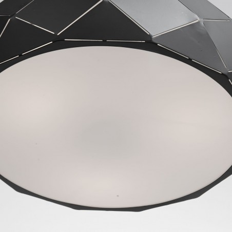 Reus lampa wisząca czarna LP-8069/1P BK