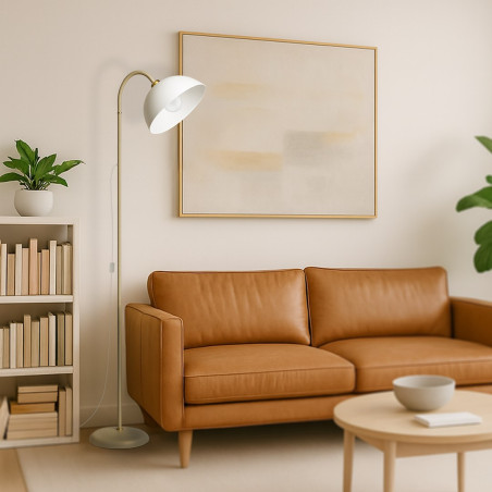 NOWOŚĆ ML2338 Lampa podłogowa ZACK CASHMERE 1xE27 Milagro