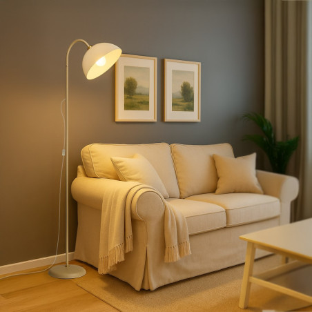 NOWOŚĆ ML2338 Lampa podłogowa ZACK CASHMERE 1xE27 Milagro