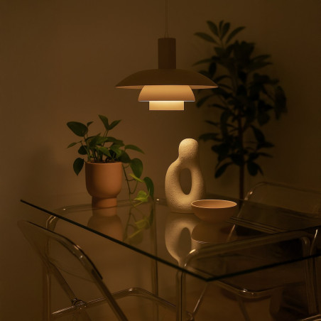 NOWOŚĆ ML2361 Lampa wisząca FERRO Cashmere 1xE27 Milagro