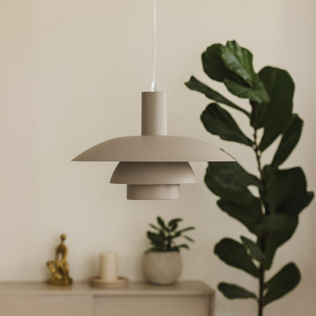 NOWOŚĆ ML2361 Lampa wisząca FERRO Cashmere 1xE27 Milagro