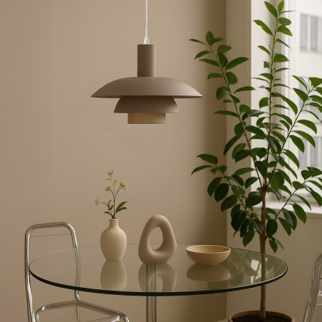 NOWOŚĆ ML2361 Lampa wisząca FERRO Cashmere 1xE27 Milagro