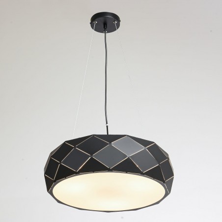 Reus lampa wisząca czarna LP-8069/1P BK