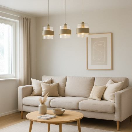 NOWOŚĆ ML2239 Lampa wisząca VALENTINO 3xE27 Milagro