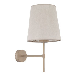 Kinkiet, Lampa ścienna z abażurem 11166 ELIZABETH SABIA 1XE27 Tk Lighting