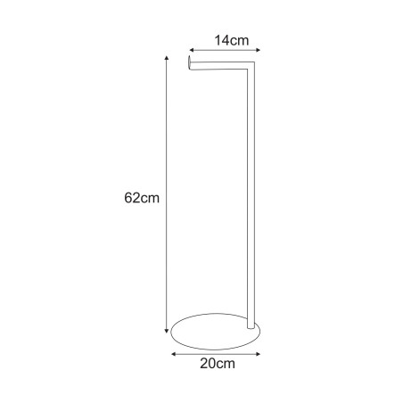 NOWOŚĆ Meble dekoracyjne KS-47 PAPER STAND z serii KAJA HOME Kaja