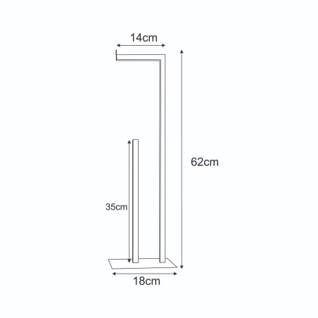 NOWOŚĆ Meble dekoracyjne KS-57 PAPER STAND z serii KAJA HOME Kaja
