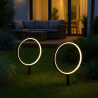 NOWOŚĆ EKO2360 Lampa Solarna Rings 2x1,5W 2x25lm 3000K Milagro