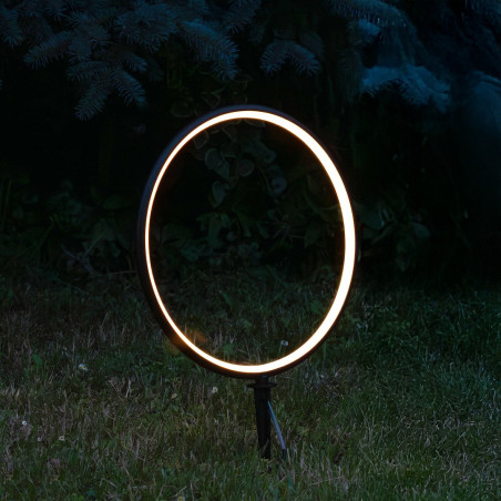 NOWOŚĆ EKO2360 Lampa Solarna Rings 2x1,5W 2x25lm 3000K Milagro