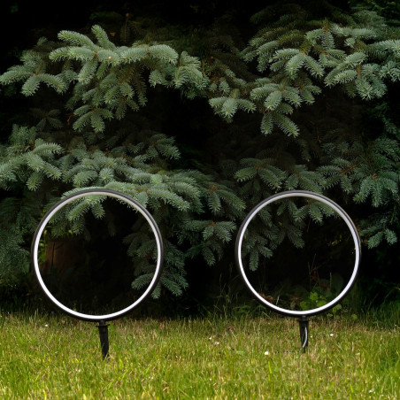 NOWOŚĆ EKO2360 Lampa Solarna Rings 2x1,5W 2x25lm 3000K Milagro