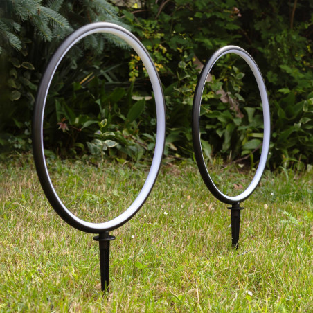 NOWOŚĆ EKO2360 Lampa Solarna Rings 2x1,5W 2x25lm 3000K Milagro
