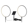 NOWOŚĆ EKO2360 Lampa Solarna Rings 2x1,5W 2x25lm 3000K Milagro
