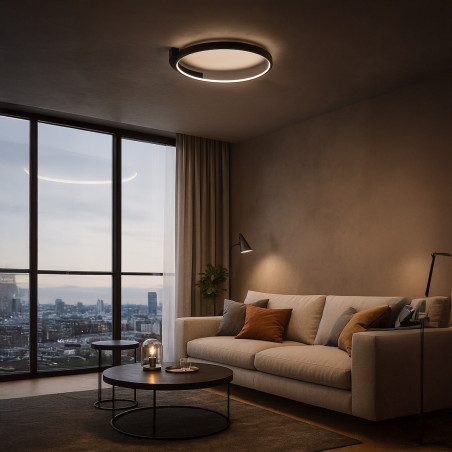 NOWOŚĆ ML1843 Lampa sufitowa LUNA 18W LED Milagro
