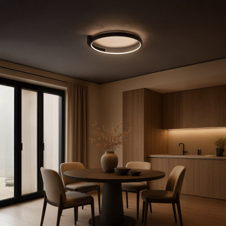 NOWOŚĆ ML1843 Lampa sufitowa LUNA 18W LED Milagro