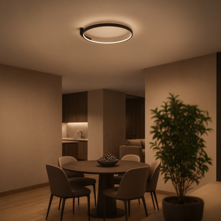 NOWOŚĆ ML1843 Lampa sufitowa LUNA 18W LED Milagro