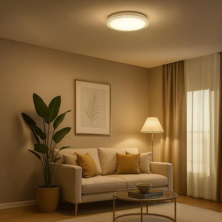 NOWOŚĆ ML1841 Plafon LAGO 36W LED Ø480 Milagro