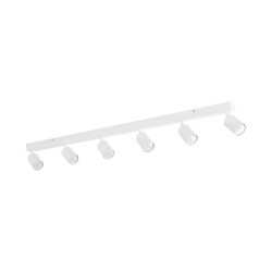 NOWOŚĆ Lampa sufitowa, Listwa, Reflektorki, Biała 11369 NEX WHITE 6XGU10 Tk Lighting