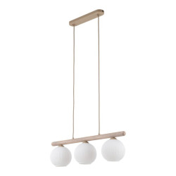 NOWOŚĆ Lampa wisząca na listwie potrójna 11079 VIRLO WHITE 3XE14 Tk Lighting