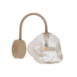 NOWOŚĆ Kinkiet, Lampa ścienna z kloszem 11152 LAVA SABIA 1XG9 Tk Lighting
