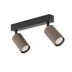 NOWOŚĆ Lampa sufitowa, ścienna, Listwa, Kinkiet, Reflektorki 16147 TUNE BROWN 2XGU10 Tk...