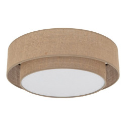 NOWOŚĆ Lampa sufitowa, Plafon z abażurem 11046 CALISTO JUTA 4  500 Tk Lighting
