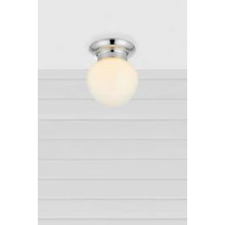 Plafon Lampa sufitowa 109029 RONDA 1L Biała/Chrom IP44 Markslojd