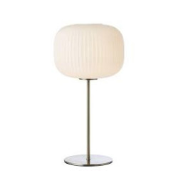 Lampa stołowa, Lampka nocna 109007 SOBER 1L Biały/Satyna Nikiel Markslojd