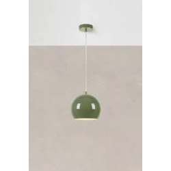 Lampa wisząca pojedyncza 108991 POP 1L 20cm Zielona Markslojd