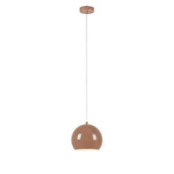 Lampa wisząca pojedyncza 108990 POP 1L 20cm Brązowa Markslojd